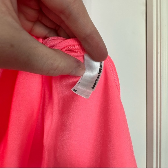 Hot pink American apparel circle skirt - Picture 2 of 2